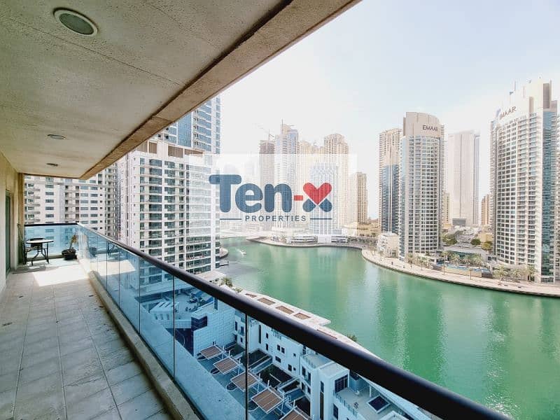 Open Marina view | Vacant Unit | Large Balcony