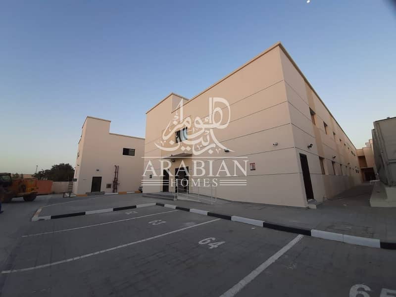 BRAND NEW!! LABOUR CAMP IN AL MAFRAQ INDUSTRIAL AREA w/ MUNICIPALITY APPROVED