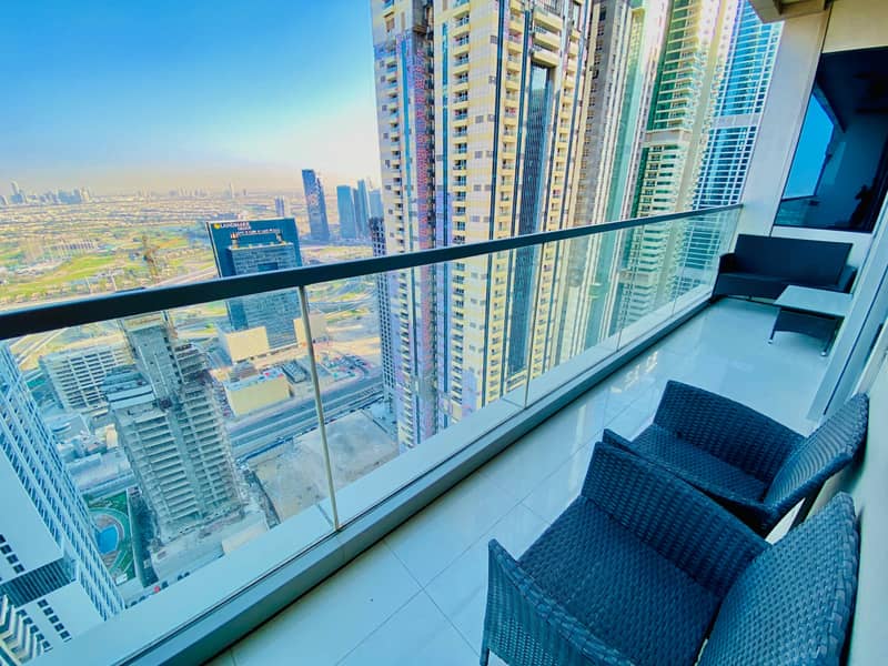 HIGH FLOOR ~ FURNISHED ~ LUXURY 1 BEDROOM FOR RENT