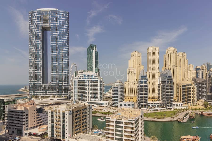 位于迪拜码头，DEC大厦，DEC2号大厦 2 卧室的公寓 1200000 AED - 5702353