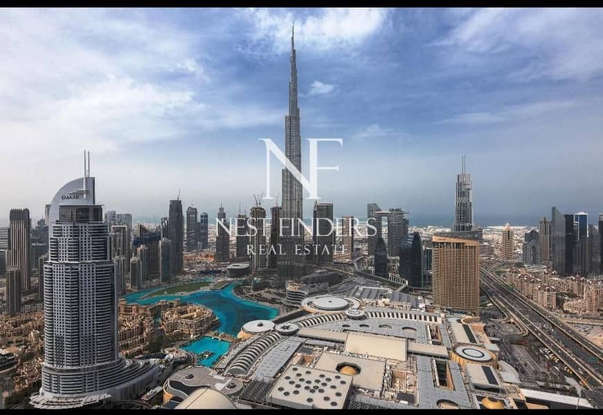 Full Burj and Fountain View |  Hot Deal | Sky Collection