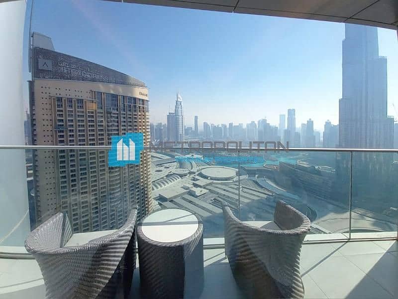 Furnished | Burj Khalifa View | All Bills Included