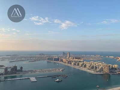 4 Bedroom Penthouse for Sale in Dubai Marina, Dubai - Marina View l Sea View -Penthouse ( Rented - Notice Served )