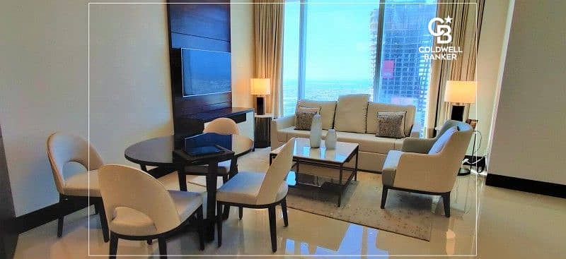 位于迪拜市中心，谦恭公寓天际景观综合大厦，谦恭天际景观2号大楼 1 卧室的酒店式公寓 220000 AED - 5716523