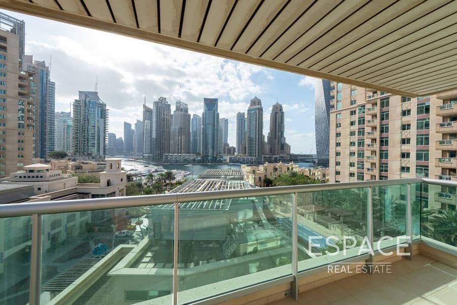 位于迪拜码头，迪拜滨海大厦（怡玛6号大厦），阿尔穆尔扬大厦 2 卧室的公寓 175000 AED - 5650186