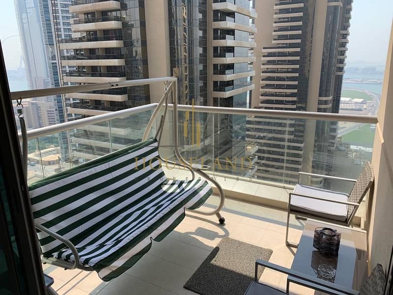 位于迪拜码头，蓝色鸢尾大厦 3 卧室的公寓 3100000 AED - 5722122