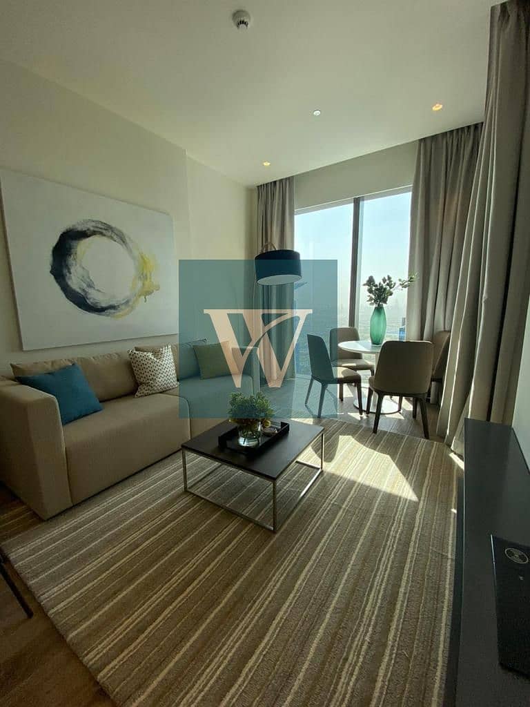 Fully Furnished   |   One Bedroom Layout   |   High Floor with an Excellent View
