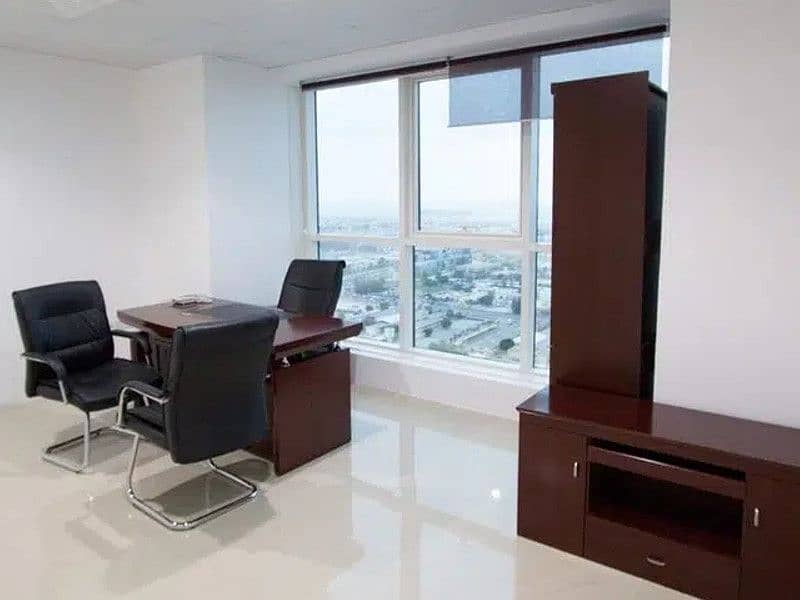 OFFICE AVAILABLE SIZE FROM 50 TO 500 SQ FR WITH SUSTAINABILITY CONTRACT AND EJARY