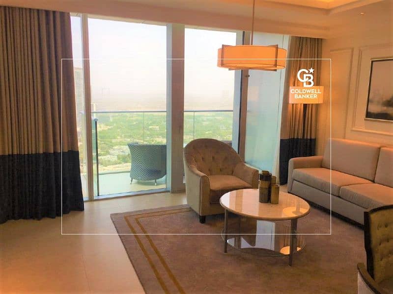 位于迪拜市中心，谦恭大道酒店 2 卧室的酒店式公寓 3800000 AED - 5722897