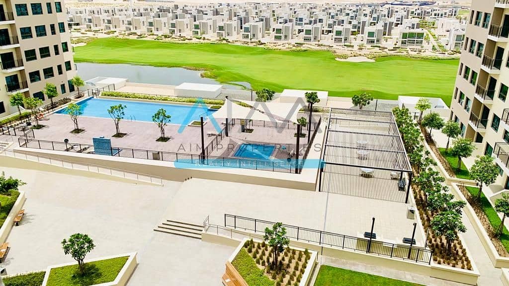 POOL & GOLF COURSE VIEW CHILLER FREE  EMAAR SOUTH