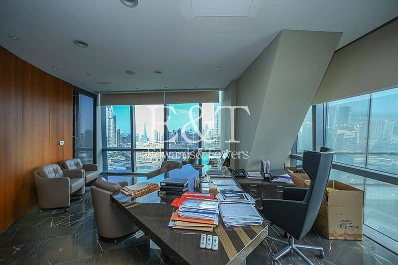 High End Fully Furnished Office Burj Khalifa View