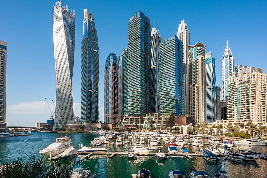 位于迪拜码头，三叉戟海洋景观大楼，海景滨海之家大楼 5 卧室的别墅 19950000 AED - 5725869