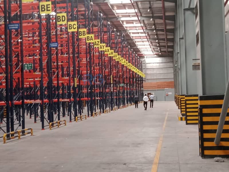 96k Warehouse|Fully Air Condition|1200kW|Racking