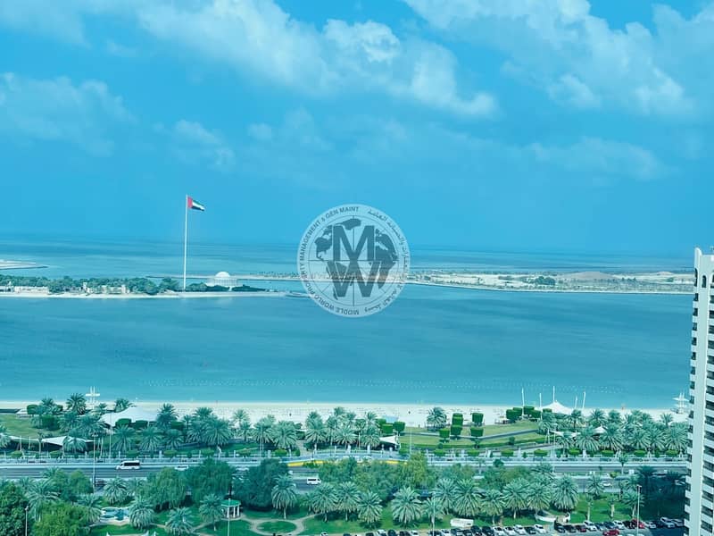 Apartment for rent in khalidiyah Corniche  Offer Price!  Sea View