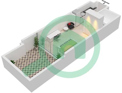 Bellavista - Studio Apartment Unit A02-FLOOR 4 Floor plan