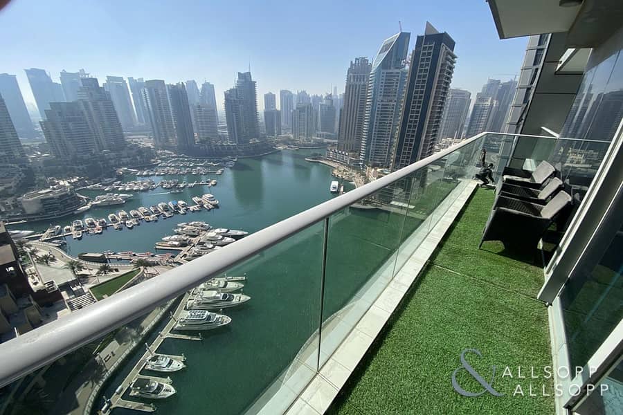 位于迪拜码头，达马克塔楼 2 卧室的公寓 3500000 AED - 5728852
