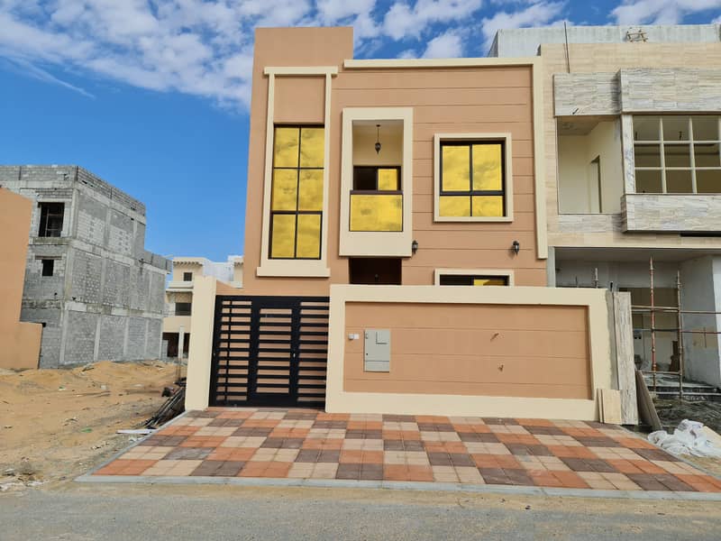 Villa for sale in the Emirate of Ajman, Al Zahia, the finest areas of Ajman, at a very attractive price and without down payment