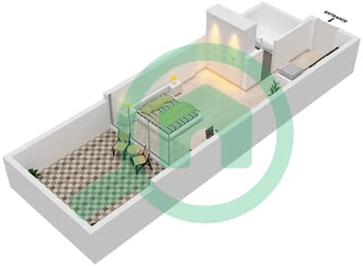 Bellavista - Studio Apartment Unit B02-FLOOR 4 Floor plan