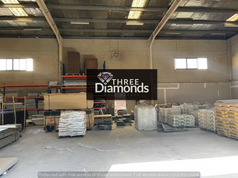 3700 SQFT COMMERCIAL WAREHOUSE IN ALQUOZ INDUSTRIAL AREA 3 GOOD LOCATION AED: 120K