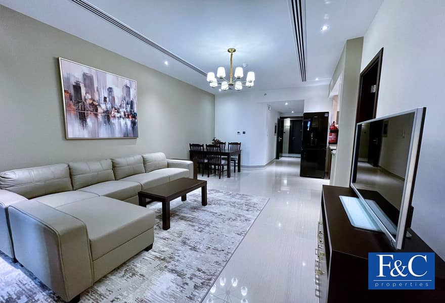 Fully Furnished  1BR | Best Price | Burj View