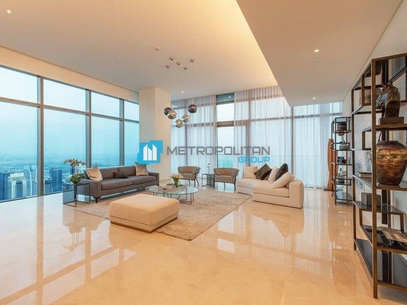 Fully Furnished  |  High Floor | Sea View I Spacious
