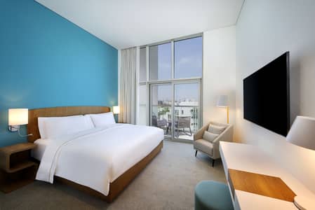 1 Спальня Апартаменты в аренду в Аль Гаруд, Дубай - Two Bedroom Suite King Bedroom