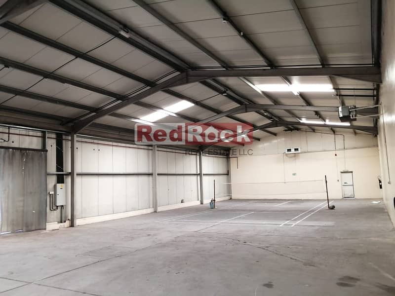 Absolutely Clean 4500 Sqft Warehouse for Storage in Umm Ramool