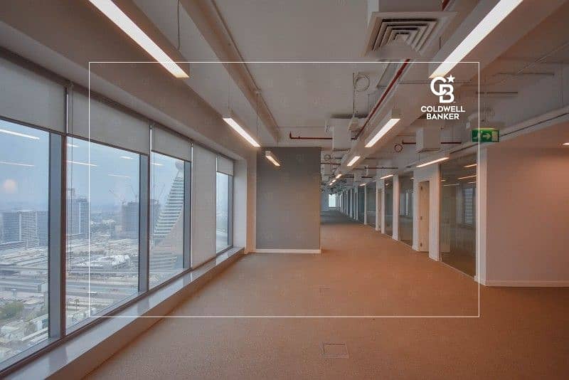High Floor|Fully Fitted Ready Office with Partition