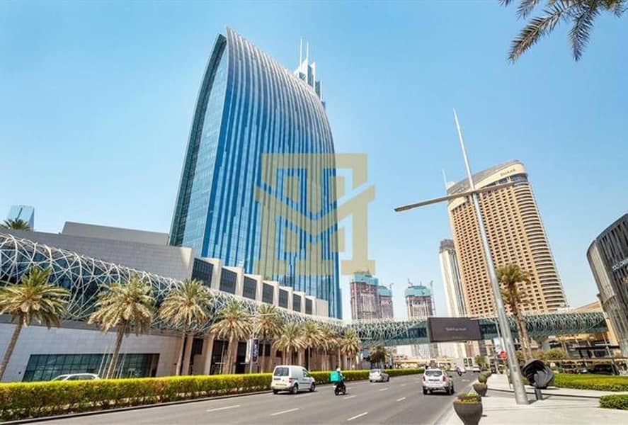 Prime Location|Fully Fitted|Full Burj View|Tower 1