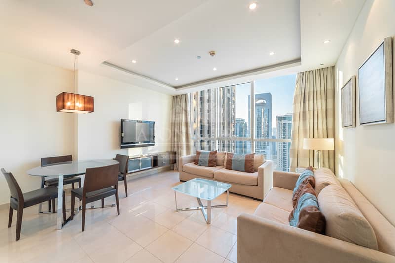 High Floor, Furnished and Serviced, Panoramic View