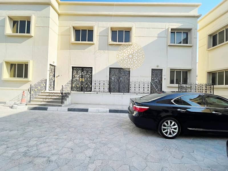 FRIENDLY NEAT & CLEAN COMPOUND VILLA WITH 4 BEDROOM AND MAID ROOM FOR RENT IN MOHAMMED BIN ZAYED CITY
