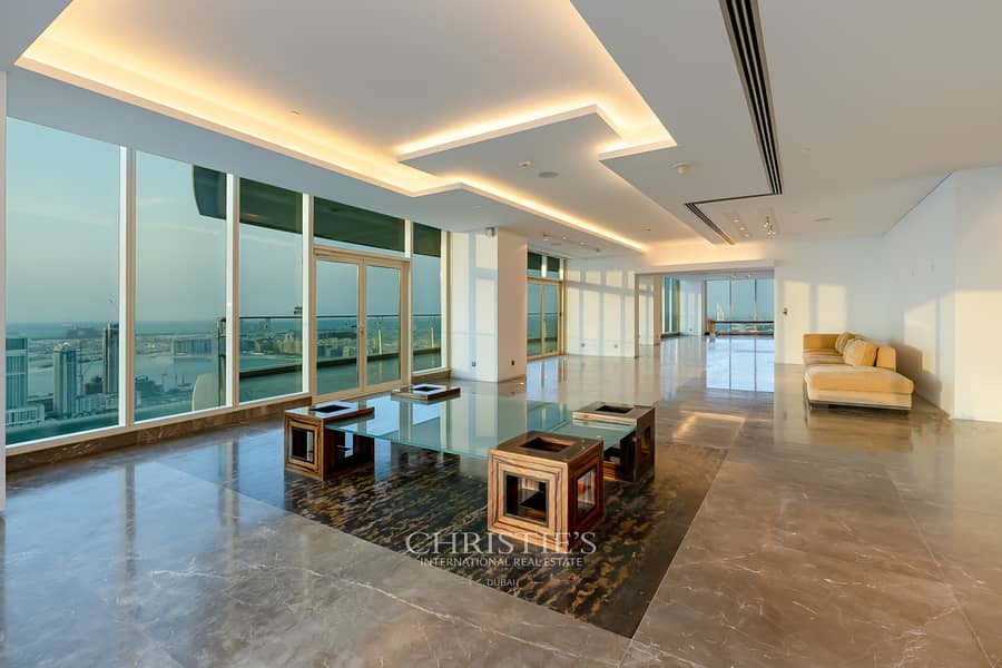 位于迪拜码头，乐活公寓公寓 4 卧室的顶楼公寓 39000000 AED - 5669970