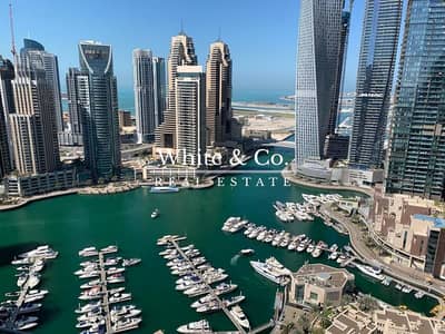 1 Bedroom Flat for Rent in Dubai Marina, Dubai - UNIQUE LAYOUT - PRIVATE GARDEN - LARGE 1BED+STUDY