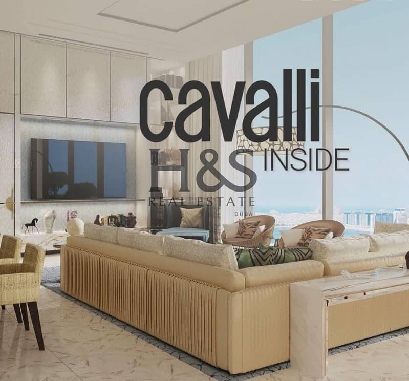 شقة في برج كافالي،دبي مارينا 2 غرف 11722000 درهم - 5743906