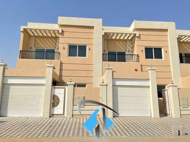 For sale villa, finished, personal, freehold for all nationalities, without down payment, including registration fees, close to Mohammed bin Zayed, an