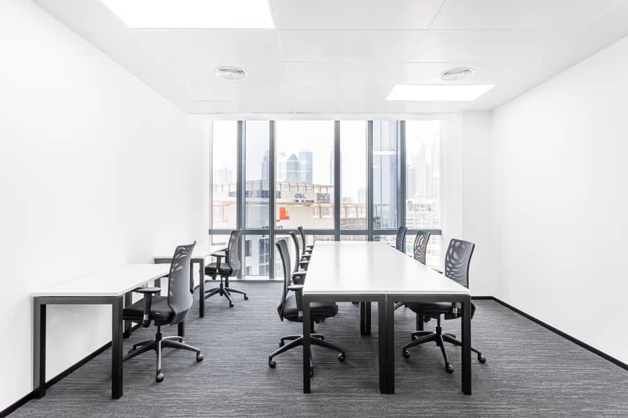Open plan office space for 15 persons in Boulevard Tower  0