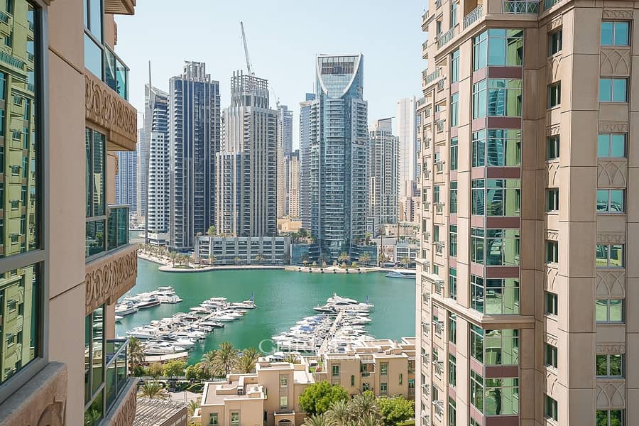 شقة في برج المرجان،أبراج مرسى دبي،دبي مارينا 2 غرف 2300000 درهم - 5405012