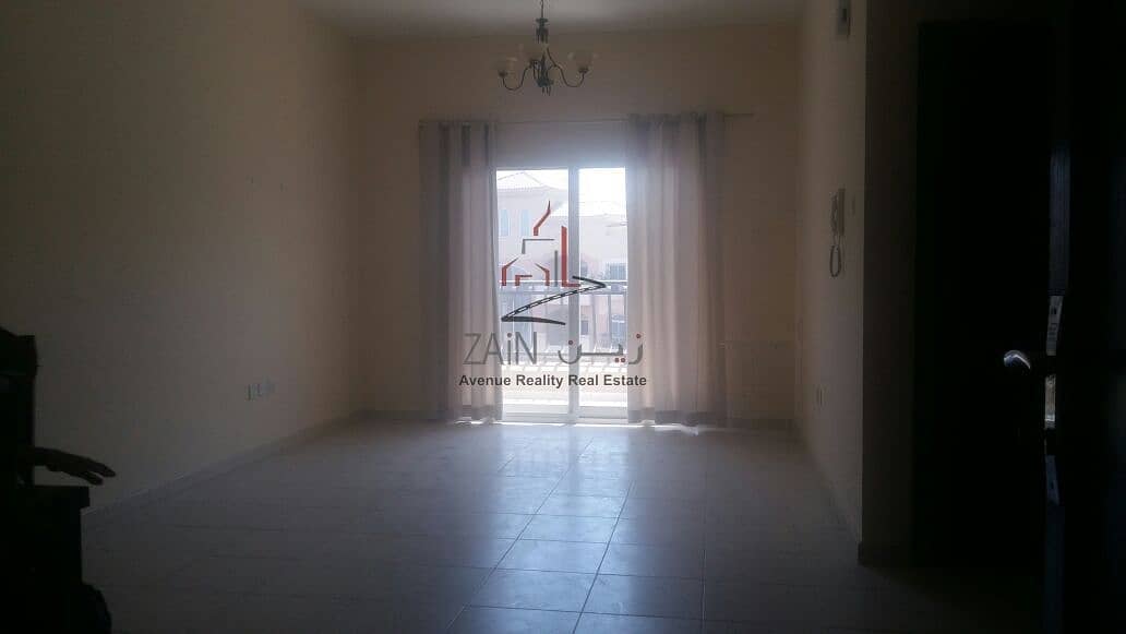 Lovely 1BR Apt | Balcony Pool View | Equipped Kitchen I Facilities I DV3