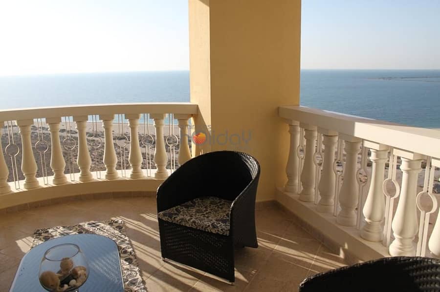 Sea views - Fully Furnished - Biggest Balcony