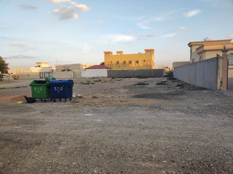 Residential land for sale in a distinguished corner location in the Ramtha area in Sharjah,