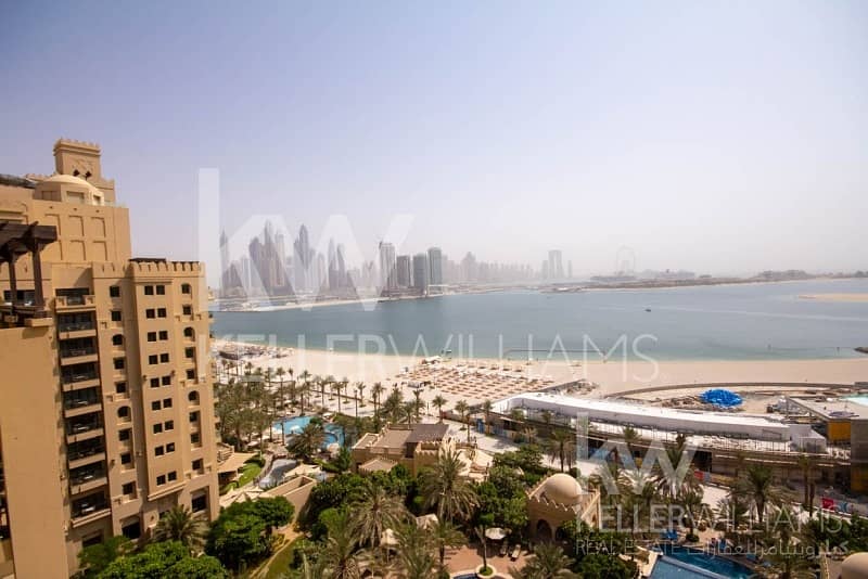 位于朱美拉棕榈岛，费尔蒙棕榈公寓 4 卧室的顶楼公寓 850000 AED - 5182044