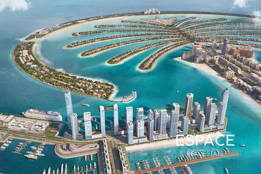شقة في قصر الشاطئ،إعمار الواجهة المائية،دبي هاربور‬ 4 غرف 9500000 درهم - 5757320