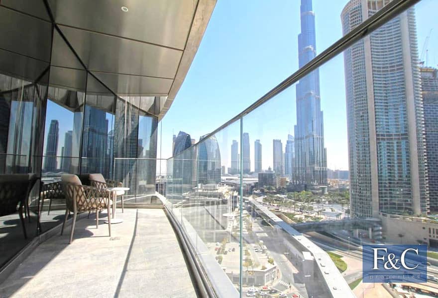 9 Vacant | Stunning Burj Khalifa View | Low Floor