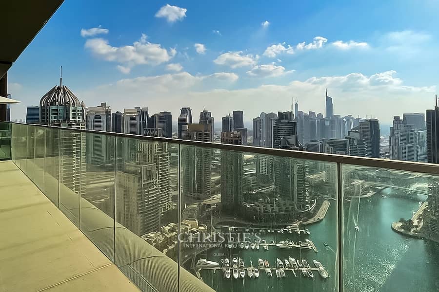 位于迪拜码头，滨海之门，滨海之门1号 3 卧室的公寓 4250000 AED - 5584549