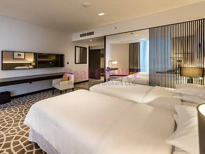 شقة فندقية 2 غرفة نوم للايجار في شارع الشيخ زايد، دبي - شقة فندقية في فندق جراند شيراتون شارع الشيخ زايد 2 غرف 200000 درهم - 5758041