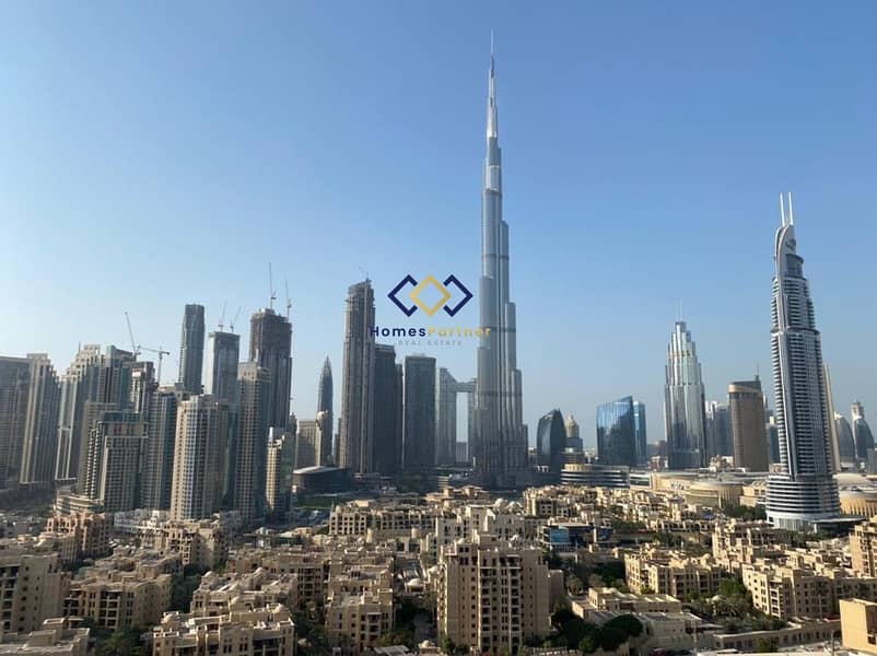 Full Burj Khalifa View | Furnished 2 Beds |