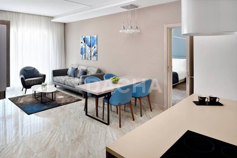 位于迪拜市中心，迪拜市中心欧文比克酒店公寓 2 卧室的公寓 180000 AED - 5761259