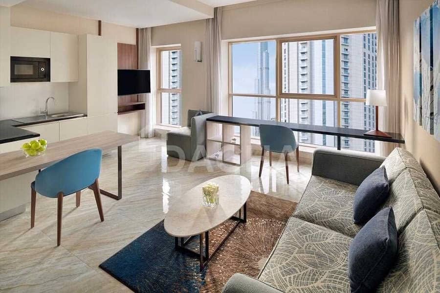 位于迪拜市中心，迪拜市中心欧文比克酒店公寓 1 卧室的公寓 150000 AED - 5761257