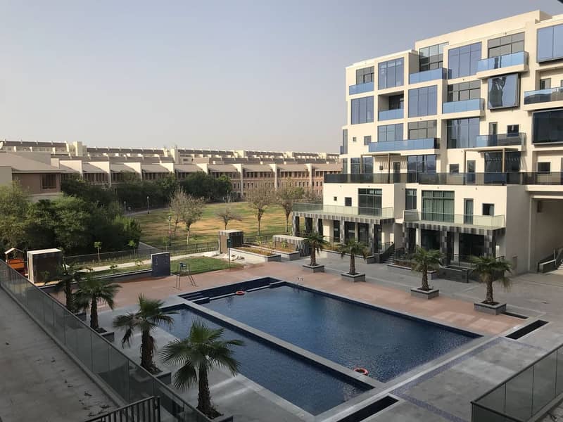 Full Pool Courtyard View | 1BHK | OIA Residence
