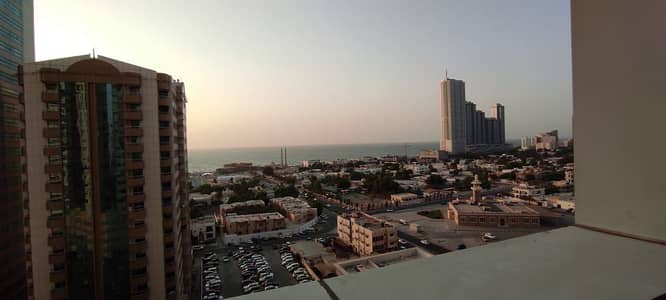 1 Bedroom Flat for Sale in Al Sawan, Ajman - Big Sized 1 Bedroom with free parking and full sea view for sale in Ajman One Towers